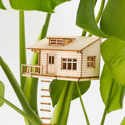 Zimmerpflanze-Monstera-Baumhaus-tiny-treehouse